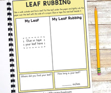 Load image into Gallery viewer, "N Is for Nature" Science Activity Booklet + FREE Explorer Treasure Bag