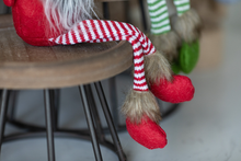 Load image into Gallery viewer, Candy Stripe Christmas Gnomes (Individual) + FREE Fairy Lights!