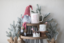 Load image into Gallery viewer, Candy Stripe Christmas Gnomes {Set of 3} + Free Fairy Lights!