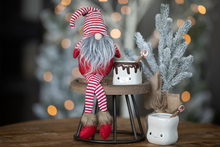 Load image into Gallery viewer, Candy Stripe Christmas Gnomes {Set of 3} + Free Fairy Lights!