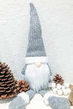 Load image into Gallery viewer, {Set of THREE} Soft Body "Sparkle Knit" Gnomes + FREE Fairy Lights!