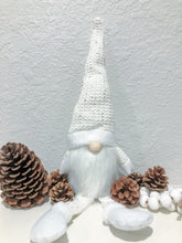 Load image into Gallery viewer, {Set of THREE} Soft Body "Sparkle Knit" Gnomes + FREE Fairy Lights!