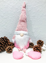Load image into Gallery viewer, {Set of THREE} Soft Body "Sparkle Knit" Gnomes + FREE Fairy Lights!