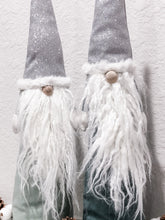 Load image into Gallery viewer, *Mint Green* Old-World Victorian Gnomes - {Set of TWO} + FREE Fairy Lights!