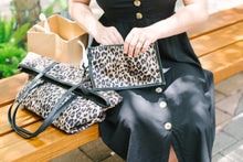 Load image into Gallery viewer, Sabrina - Cheetah Handbag w/ Clip-in Accessory Bag
