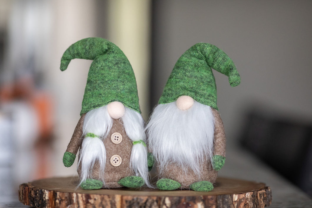 Nature Gnomes {Set of Two} + FREE Fairy Lights!